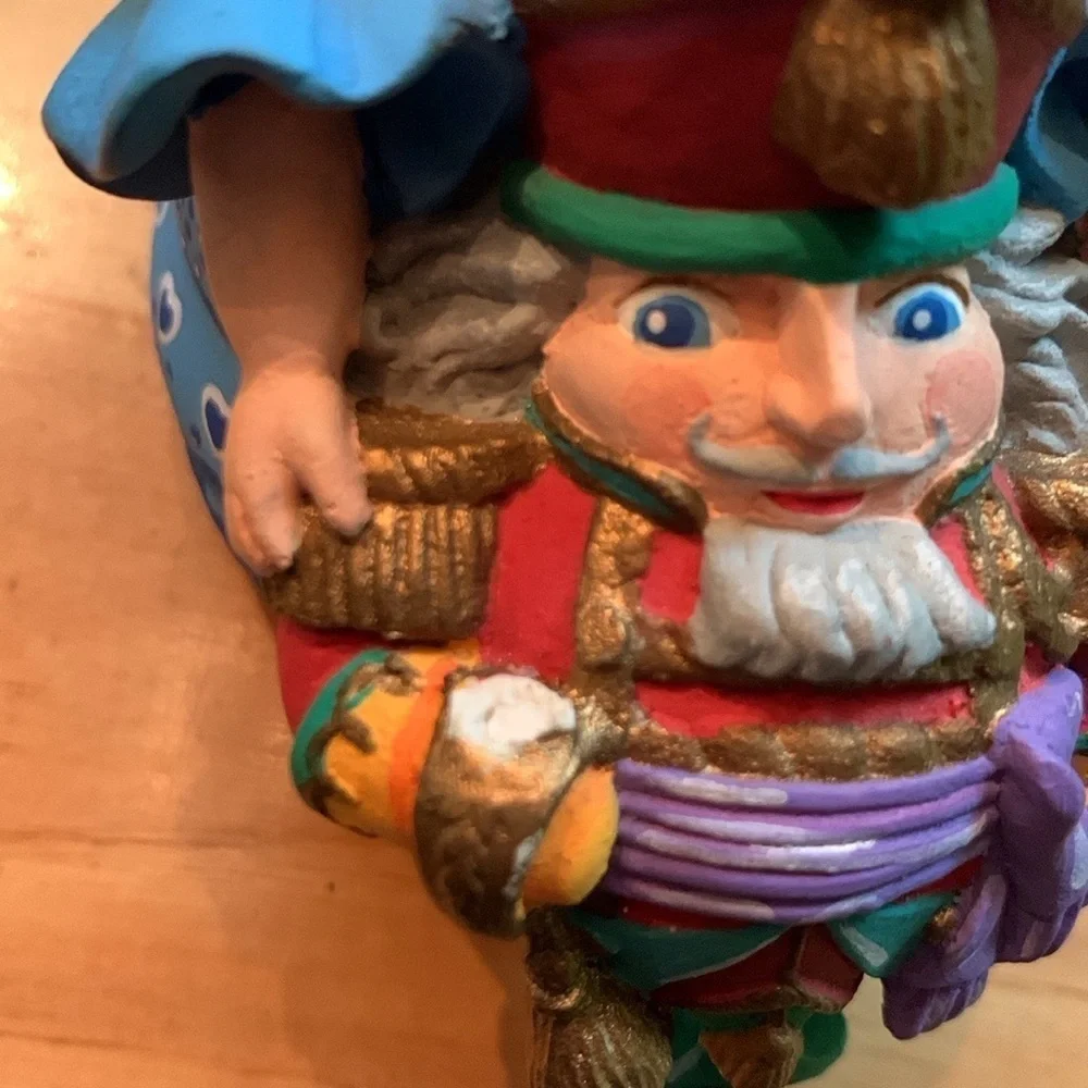 Vintage Department 56 Marie with Nutcracker ornament - flawed